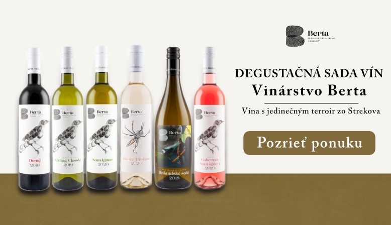 Degustačná sada vín - Vinárstvo Berta